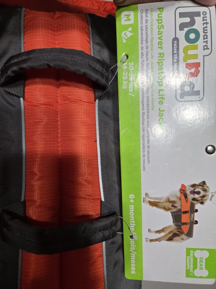 Dog Life Jacket Size Medium