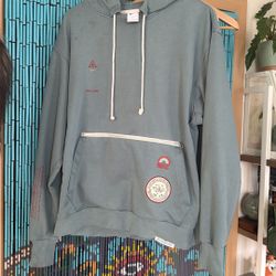 Nike Hoodie In Green/teal