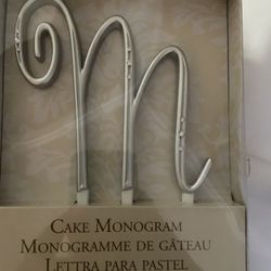 Cake Monogram 5.5 in (14 cm)