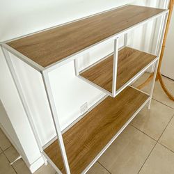 Console Table With Shelf 