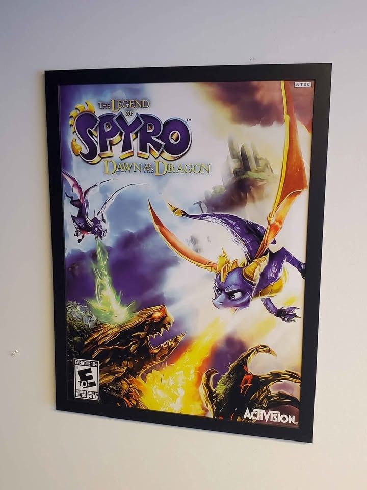 Spyro Dawn Of Dragon Game Poster
