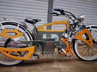 Gas lowrider bike