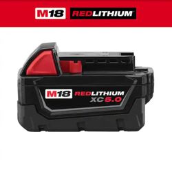 Milwaukee XC 5.0 Battery, Brand New