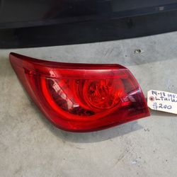 14.15.18 Infinity Q50 Left Tailamp Rear Light $200