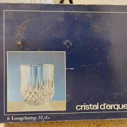Set Of 6 Crystal Glasses