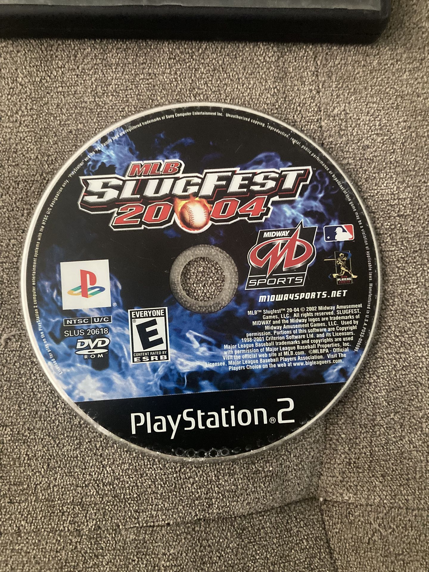 MLB Slugfest 2004 PS2 (LOOSE) 