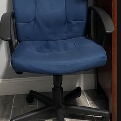 Navy Blue Desk Chair