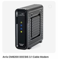 NEW ARRIS CM8200A DOCSIS 3.1 Cable Modem – Sealed in Box