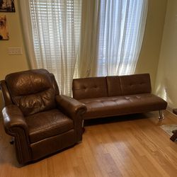 Recliner And Futon