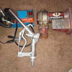 Diesel fuel pumps and nozzle