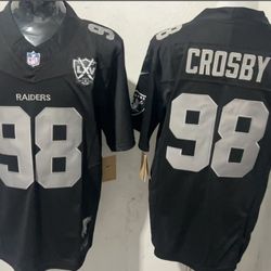 Max Crosby Las Vegas Raiders Jerseys 
