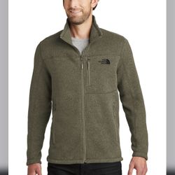 The North Face Men's Green Taupe Large Polartec Heavy Fleece Full Zip Jacket Medium. Make an offer!