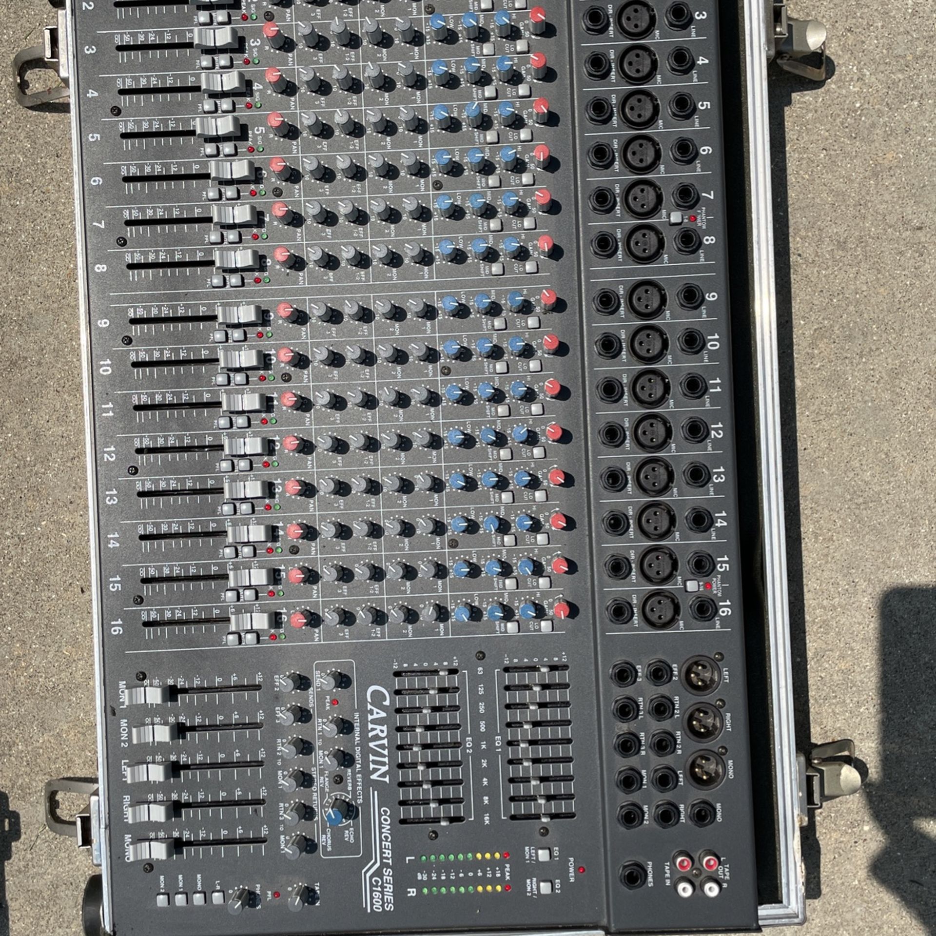 Carvin C1600 16 Channel Mixer Board for Sale in Mokena, IL OfferUp