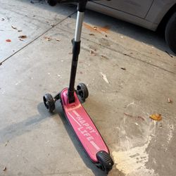 Pink Kids Scooter 