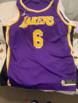 Lakers james #6  nike Jordan