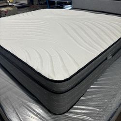 NEW TWIN $199  FULL $225  QUEEN $239  KING $299 / 13 Inch PILLOWTOP MATTRESS ONLY- BED 