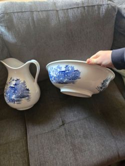 Pitcher and basin