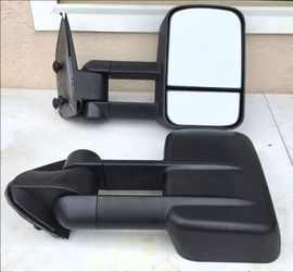 Chevrolet Silverado Avalanche Tahoe Suburban Gmc Sierra Yukon Cadillac Escalade Tow Mirrors Espejos Retrovisores Chevy