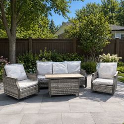 4pc Outdoor Patio Furniture Set 