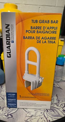 Tub grab bar
