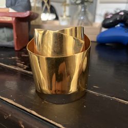 Beautiful Gold Plated Cuff Bracelet 