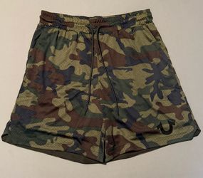 True Religion Brand Sport Mesh Camo Shorts Brand New BNWT
