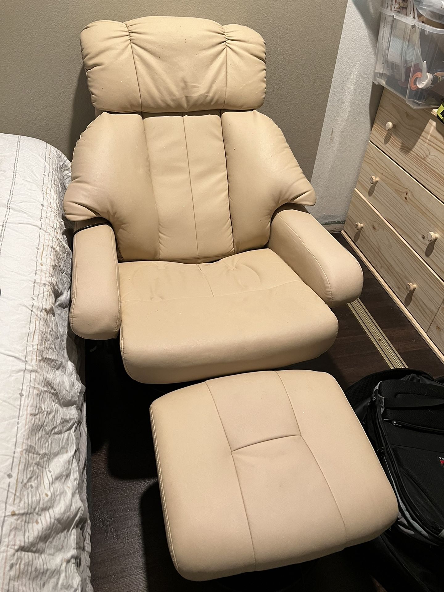 Massage Lounge Chair With Heated Seat