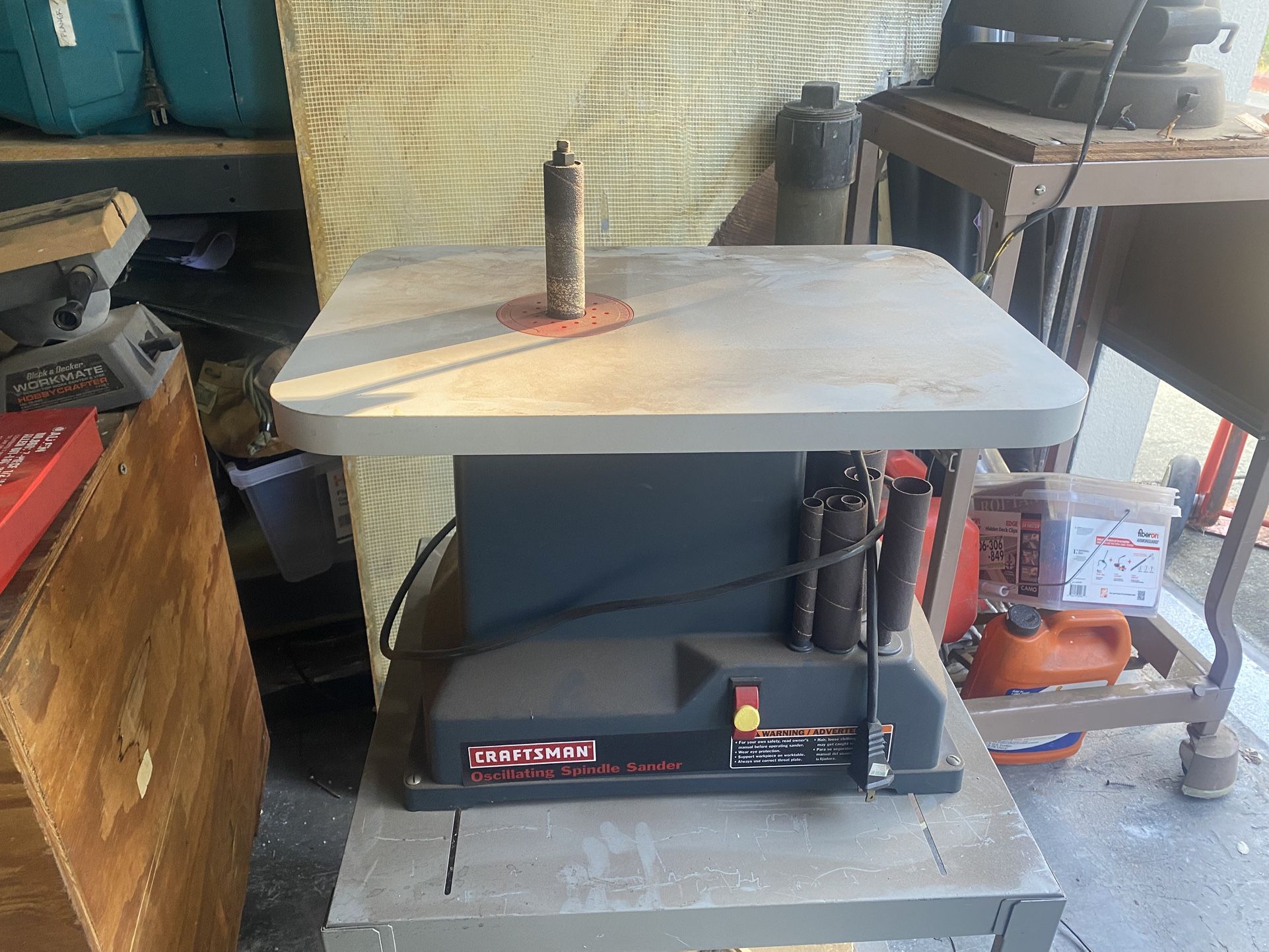 Tools For Sale10 InchBandsaw Table And Disc Sander SpindaL Sander