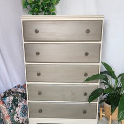 Refinished Tallboy Dresser