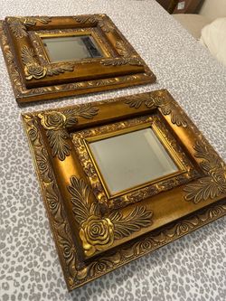 (2) Beautiful Ornate Mirrors