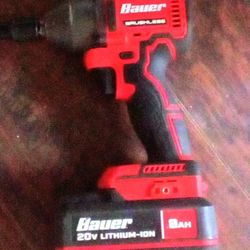 Bauer 20vDc-mode Compact1/2impact Wrench