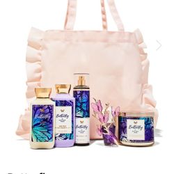 Bath And Bodyworks Butterfly Gift Set
