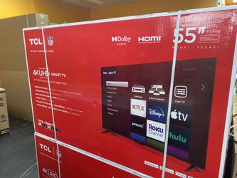 55”TCL 4K SMART TV