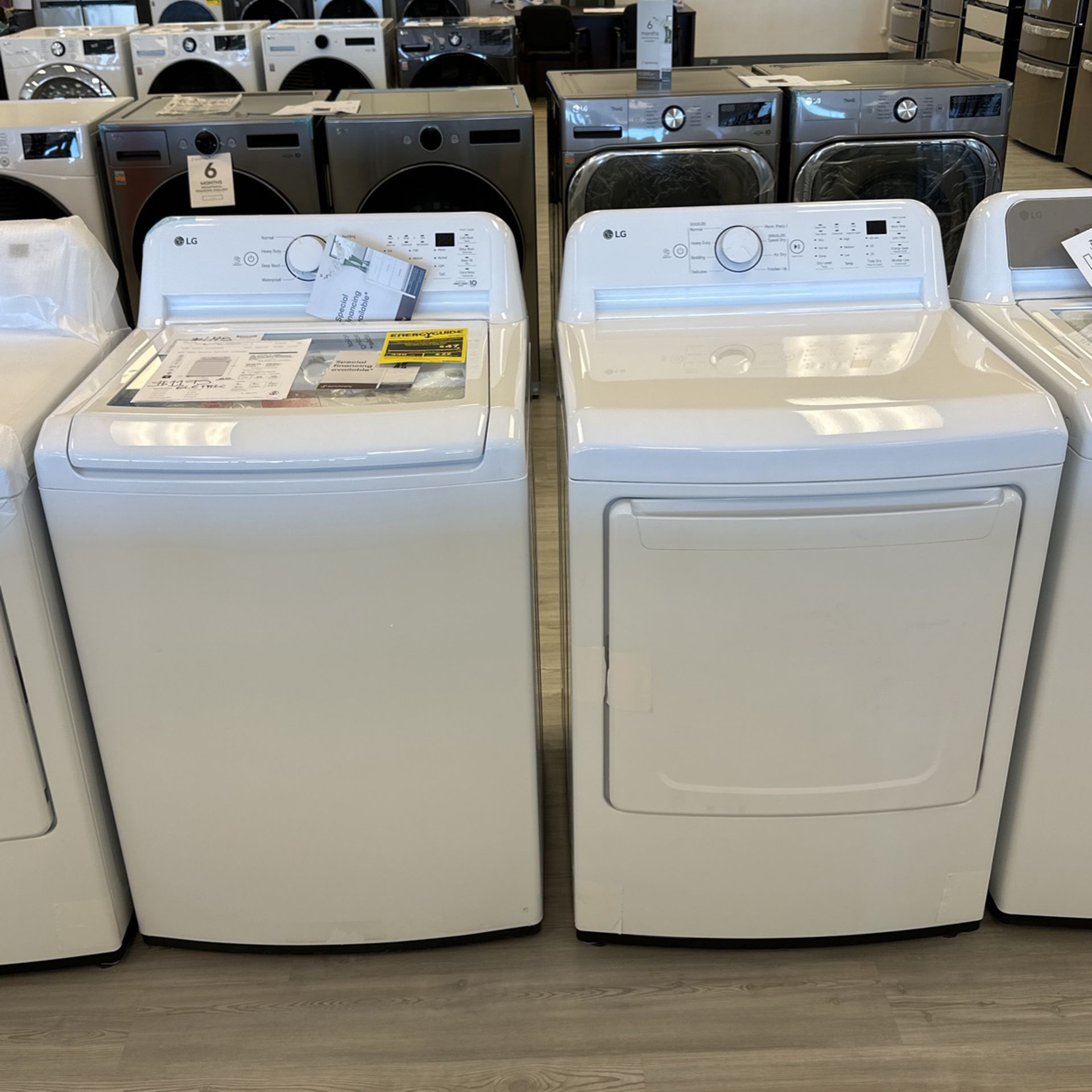 Lg washer and Dryer eletric set 