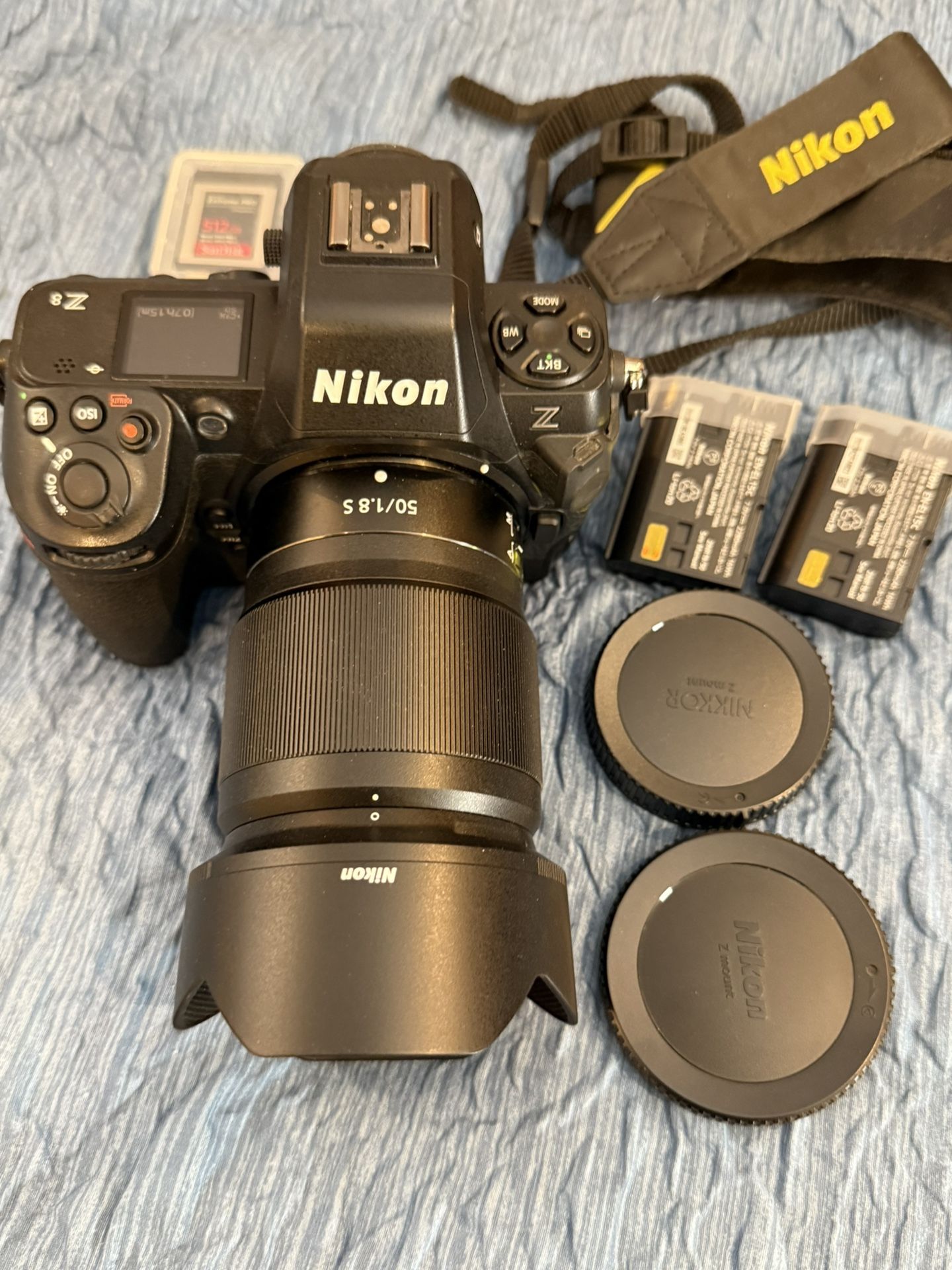 Beautiful Nikon Z8 With Nikkor 50 1.8S Like New, Never Used.  