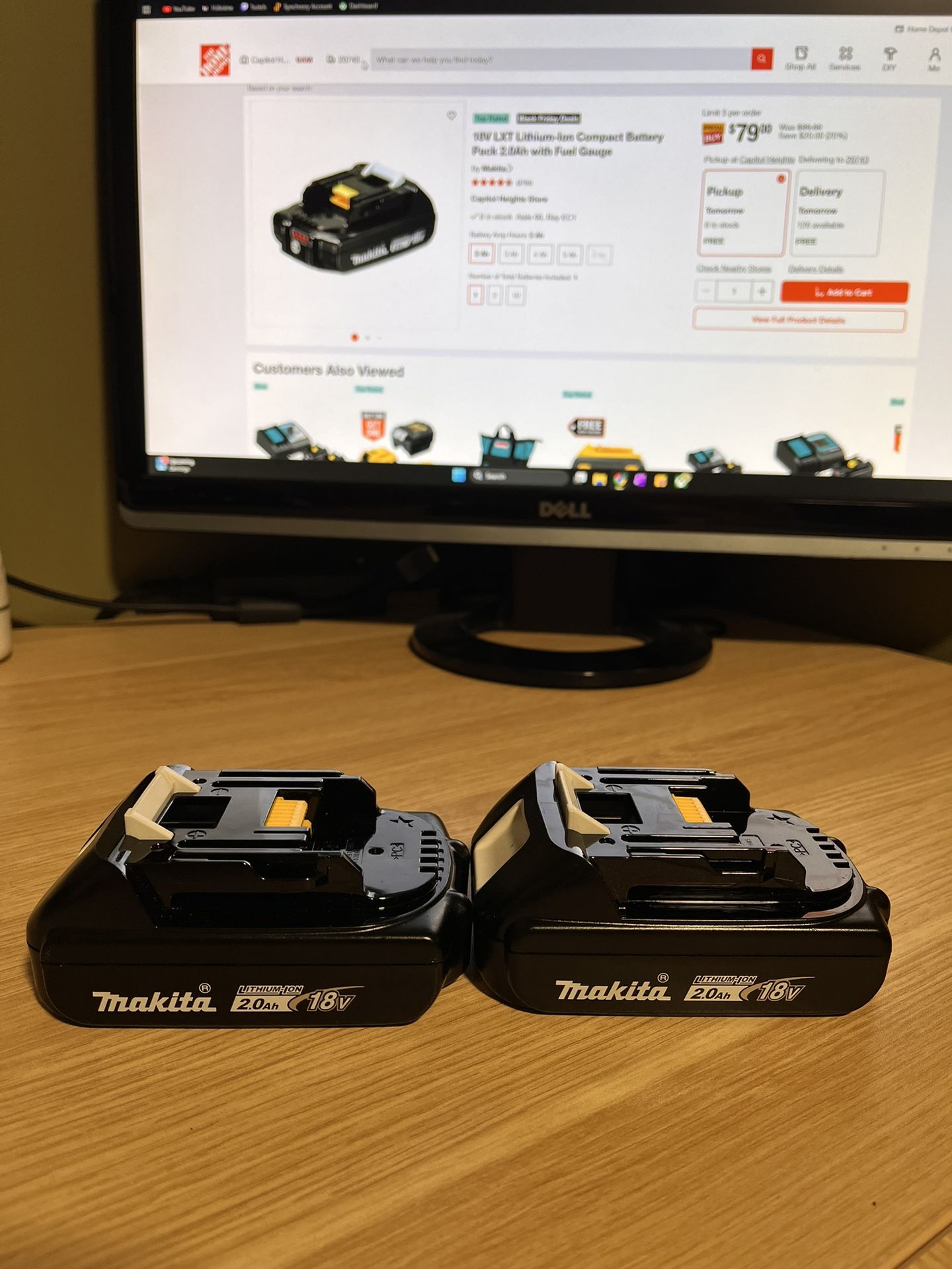 Makita 18V LXT Battery 2.0 Ah