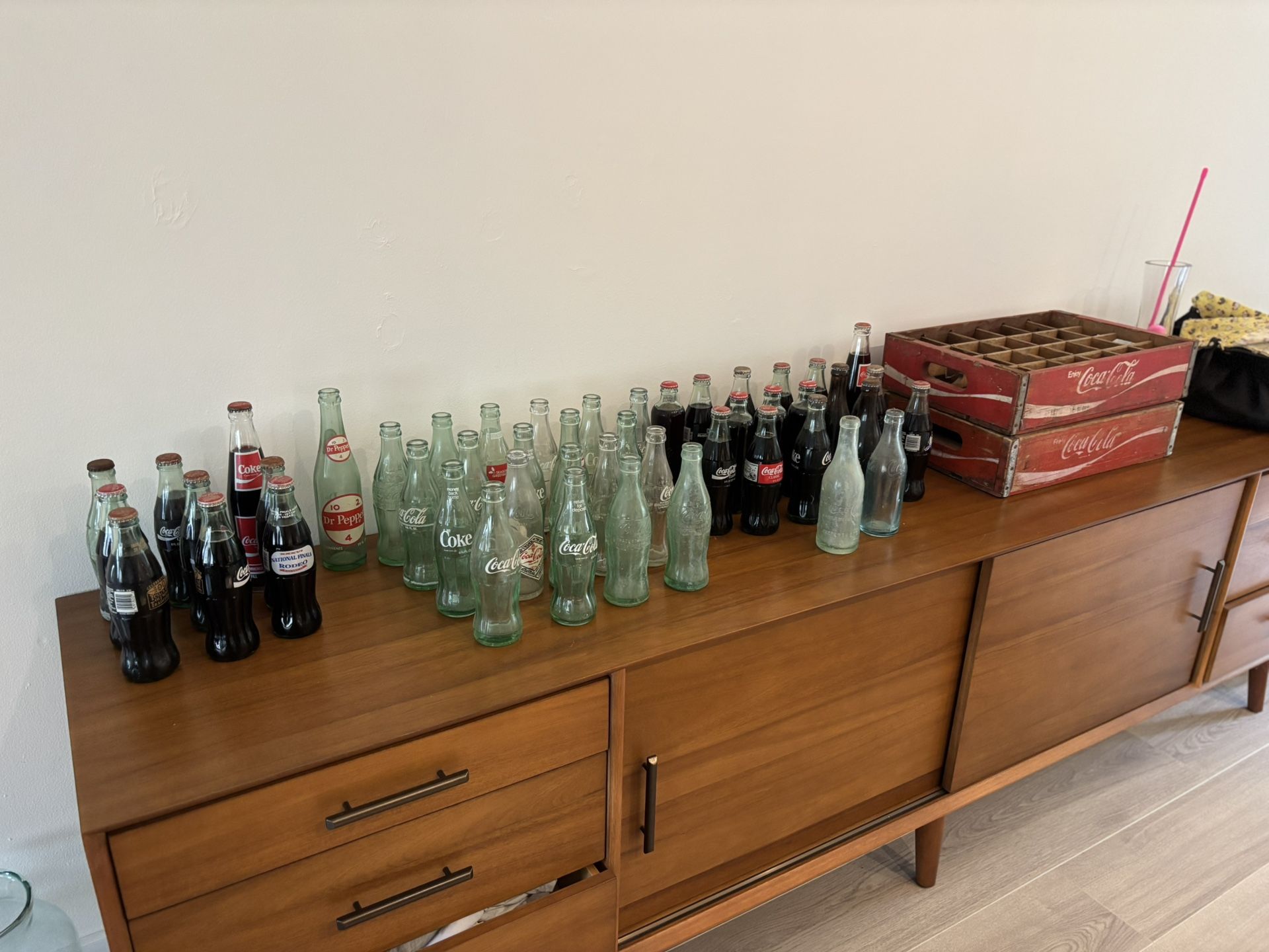 Vintage Coca-cola Bottles and Crates