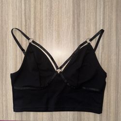 Tank Top Strappy 0XL Black Romwe 