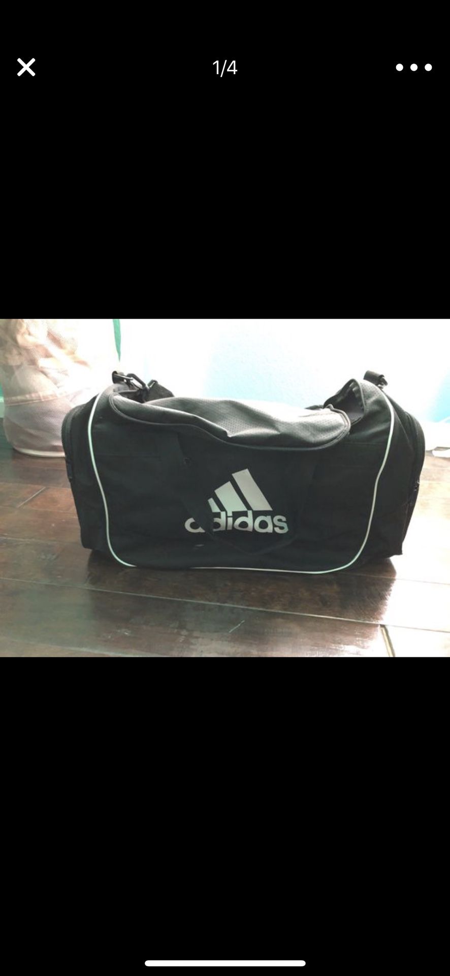 Adidas small duffle bag