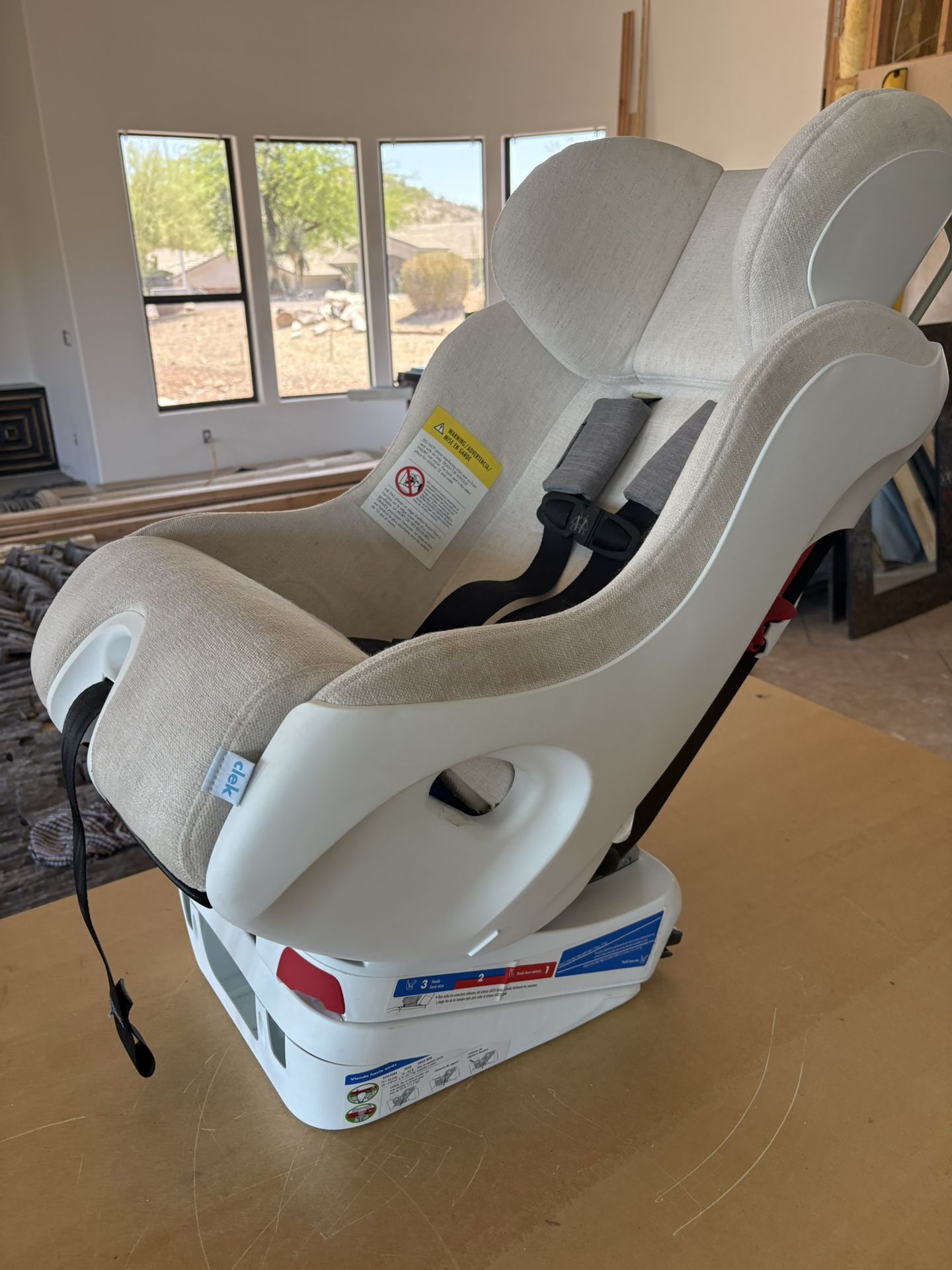 Clek Convertible Car Seat-Used