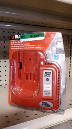 BLACK&DECKER 9.6V - 24V MULTI- VOLTAGE FAST CHARGER