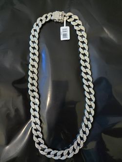 Iced Out Cuban Link Chain Necklace
