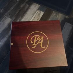 personalized Rosewood Finished Martini Set