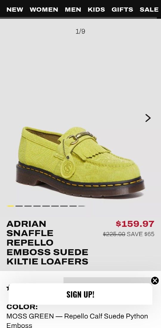 Women's Dr. Martens Adrien Snaffle US L 8