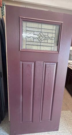 36" Fiberglass Entry door