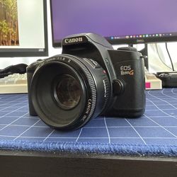 Canon Rebel G + 50mm f1.8 EF