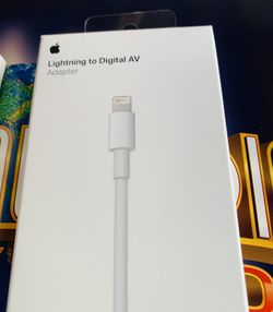 APPLE LIGHTNING TO DIGITAL AV ADAPTER