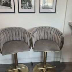 Grey Bar Stools