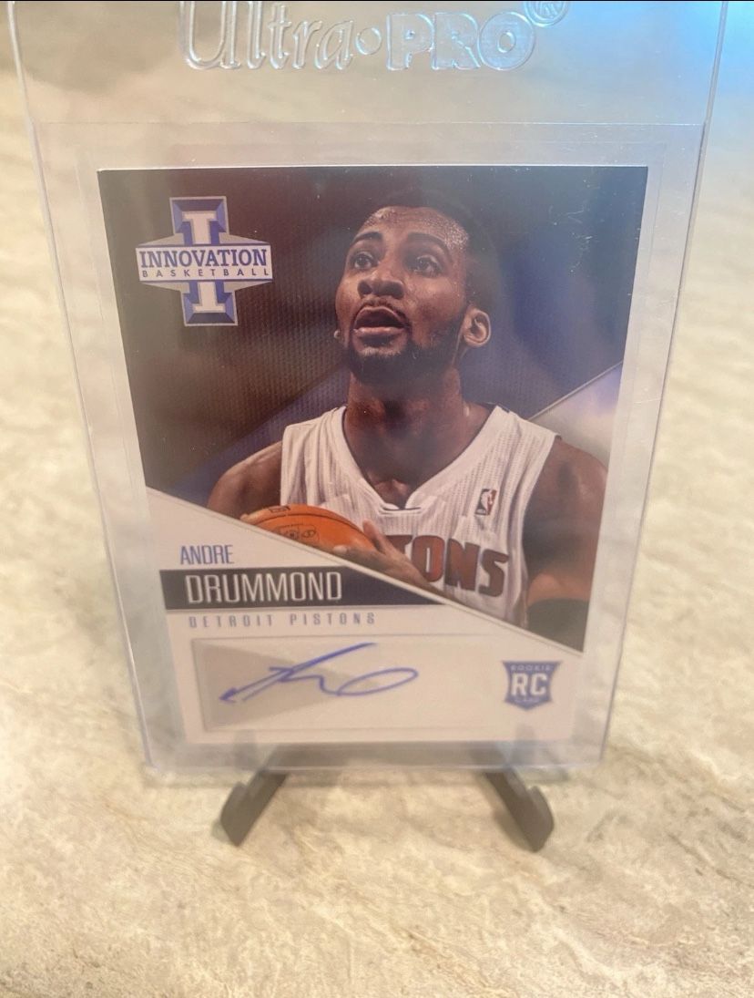 Andre Drummond Auto Card