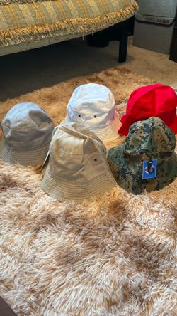 New Bucket Hats five for $50 or $10 each